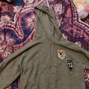 Grey forever 21 hoodie